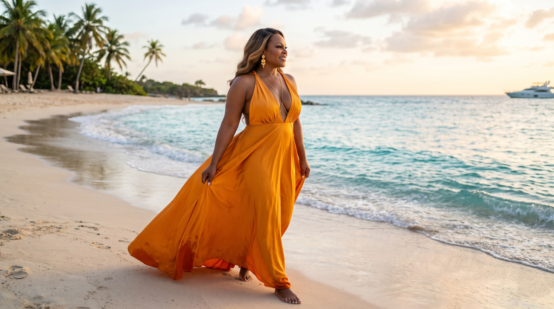 Caribbean Golden Hour — hero still